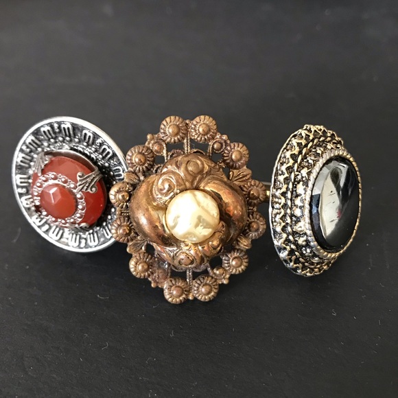 Boho Ring bundle 3 rings - Picture 3 of 8